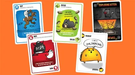 Exploding Kittens - Gra Karciana Pełna Humoru i Zwariowanych Kotaków!